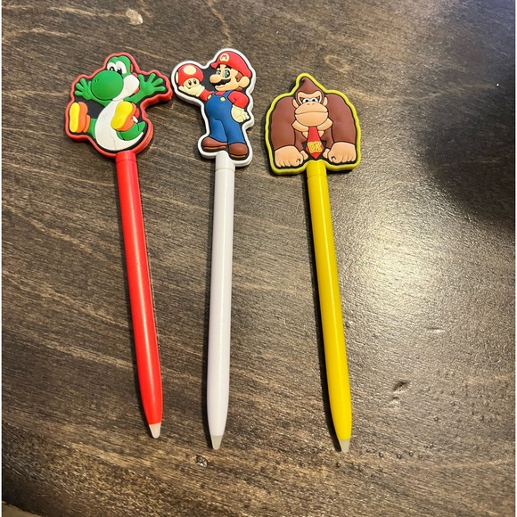 Nintendo Other - Three Nintendo DS Character Stylus Pens lot